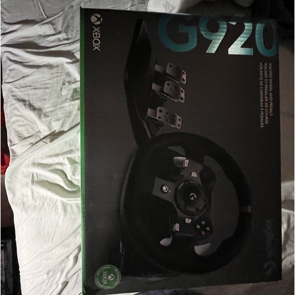Xbox Logitech wheel/pedals